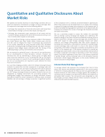 Quantitative and Qualitative Disclosures About Market Risks