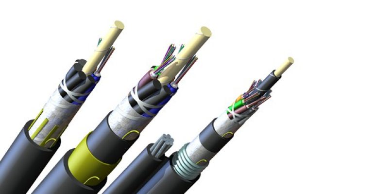 self-supporting fiber optic cable