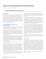 1. Summary of Significant Accounting Policies