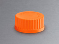 Corning® GLS80 Orange Polypropylene Screw Cap with Plug Seal