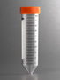 Corning® 50 mL PP Centrifuge Tubes, Conical Bottom with Plug Seal Cap, Bulk Packed, Sterile, 25/Pack, 500/Case