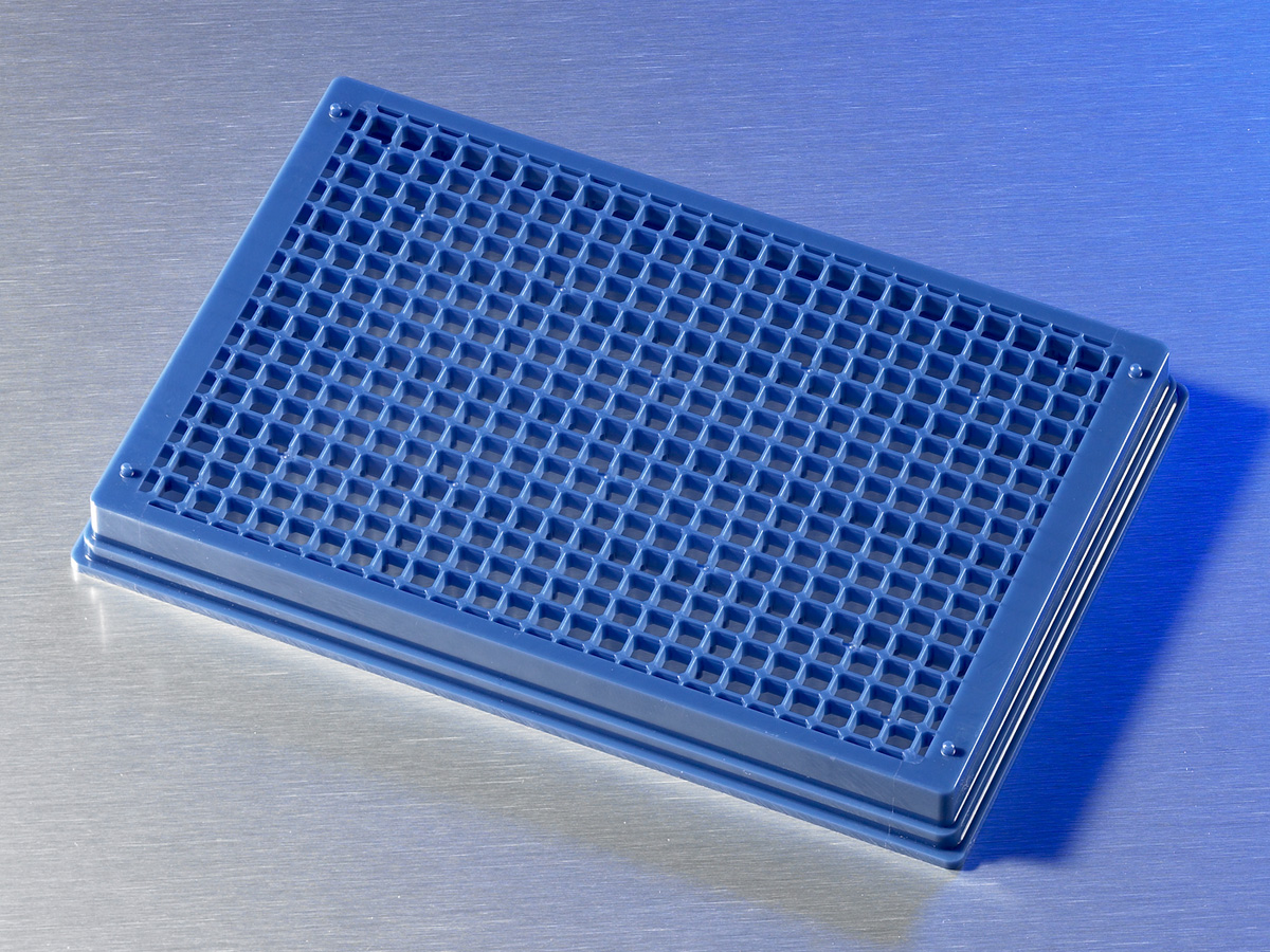 Corning® Empty Racks With Lids for 384 Round or Square Storage Tubes