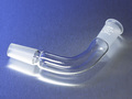 PYREX® 105° Angled Tube Adapter with Two-Way 24/40 Standard Taper Joints