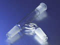 PYREX® 60° Angle Distilling Connecting Adapters with 24/40 Standard Taper Joints