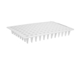 Axygen® 96-well Polypropylene Flat Top PCR Microplate, Low Profile, No Skirt, Clear, Nonsterile