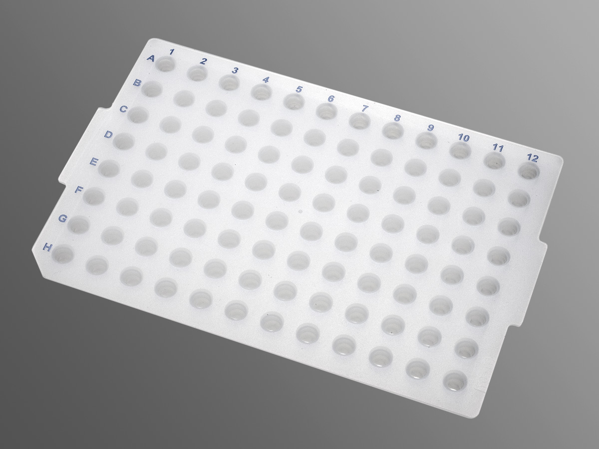 Sealing Mat, for 384 Well PCR Microplates, Silicone, Natural, Nonsterile, Bulk