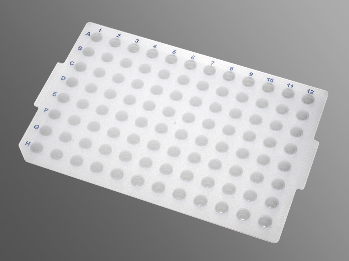 Sealing Mat, for 96 Well PCR Microplates, Silicone, Natural, Nonsterile, Bulk