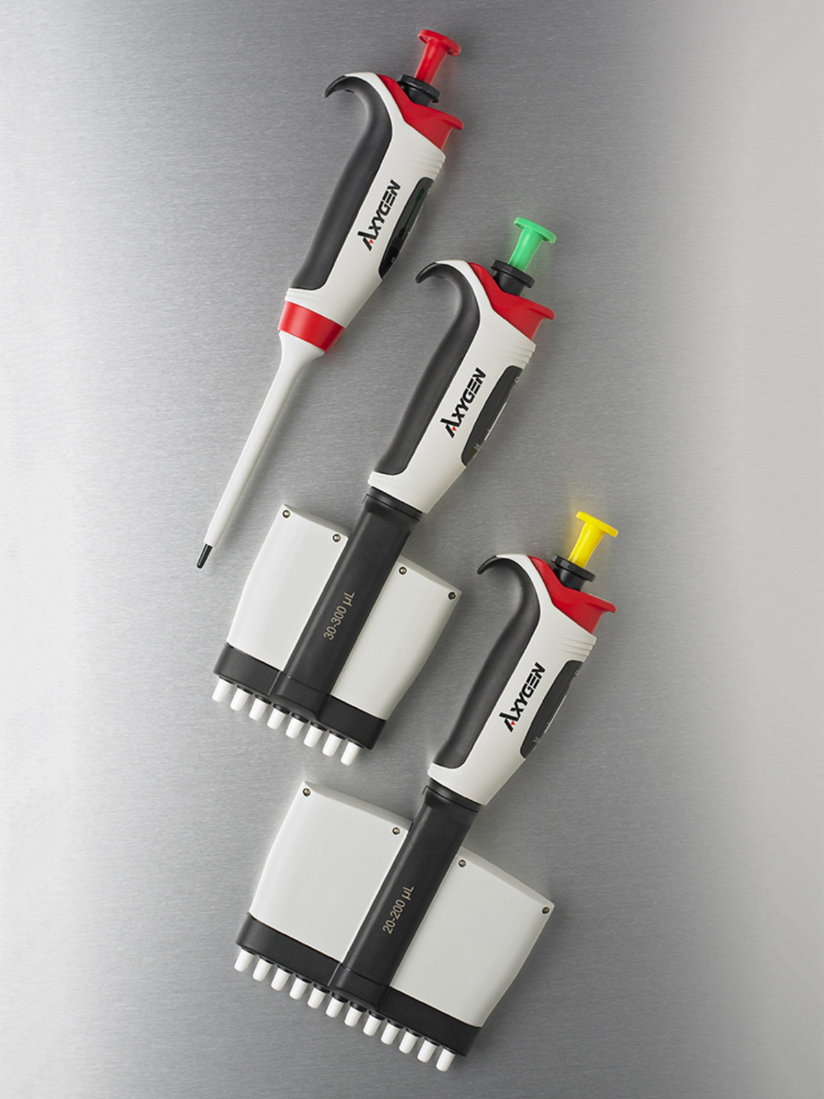 MR-200-R-S | Axygen® 200 µL マルチラック チップ ラック入り