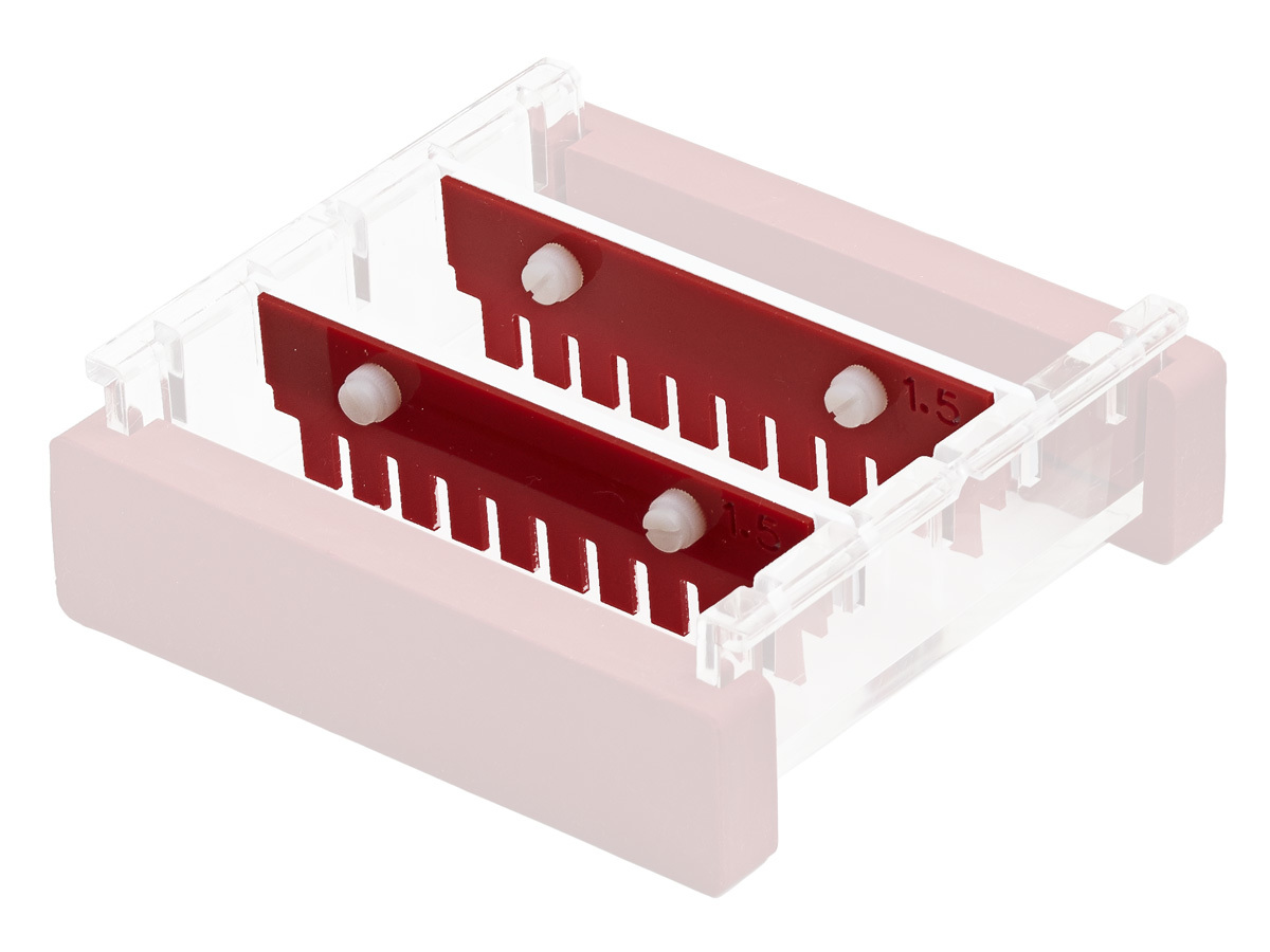 Axygen® Rubber Dams for Use with 7 cm Gel Box, Set of 2
