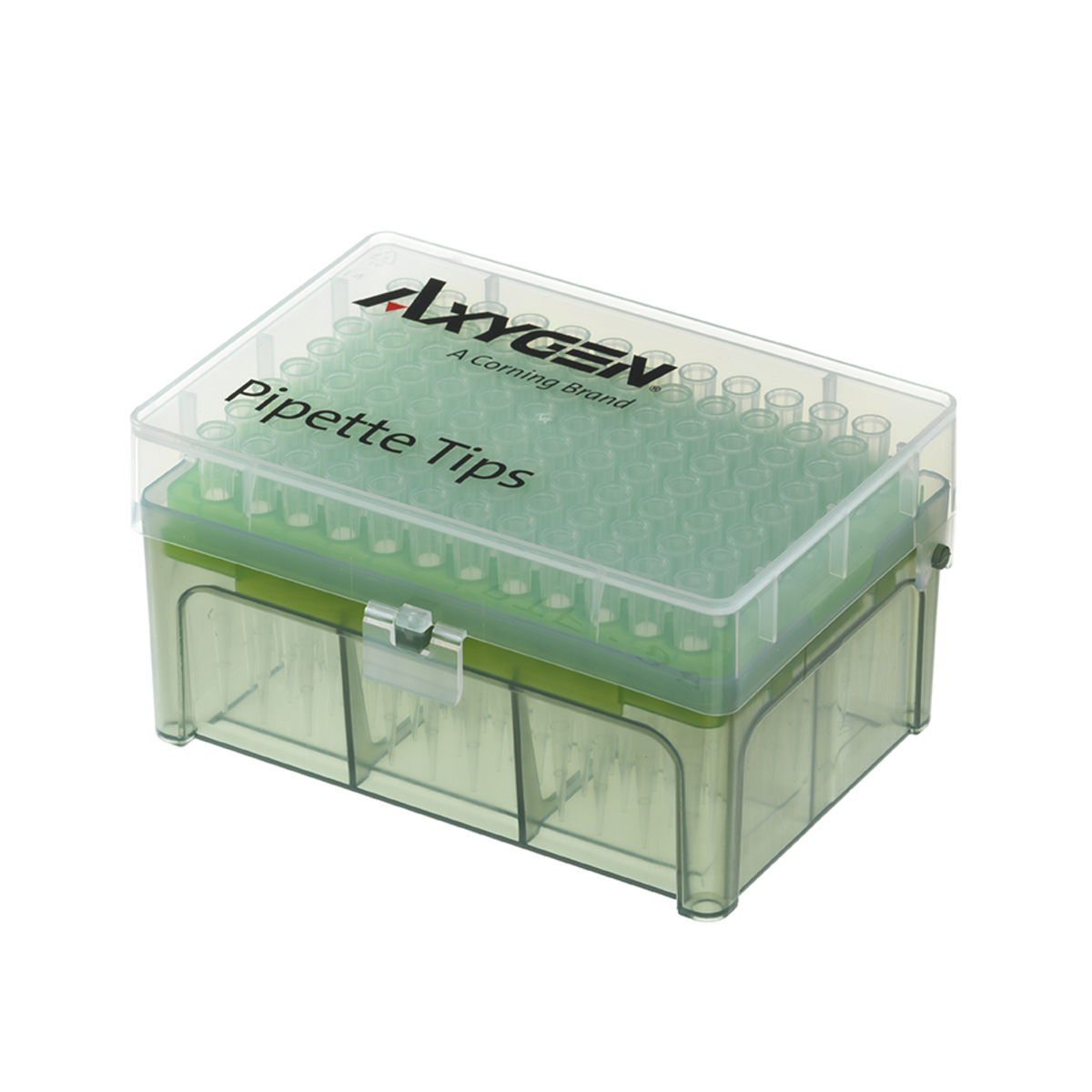 Axygen® 300 µL Filtered Pipette Tips, Racked, Sterile, MaxRecovery+™, 4800/Case, 960/Pack