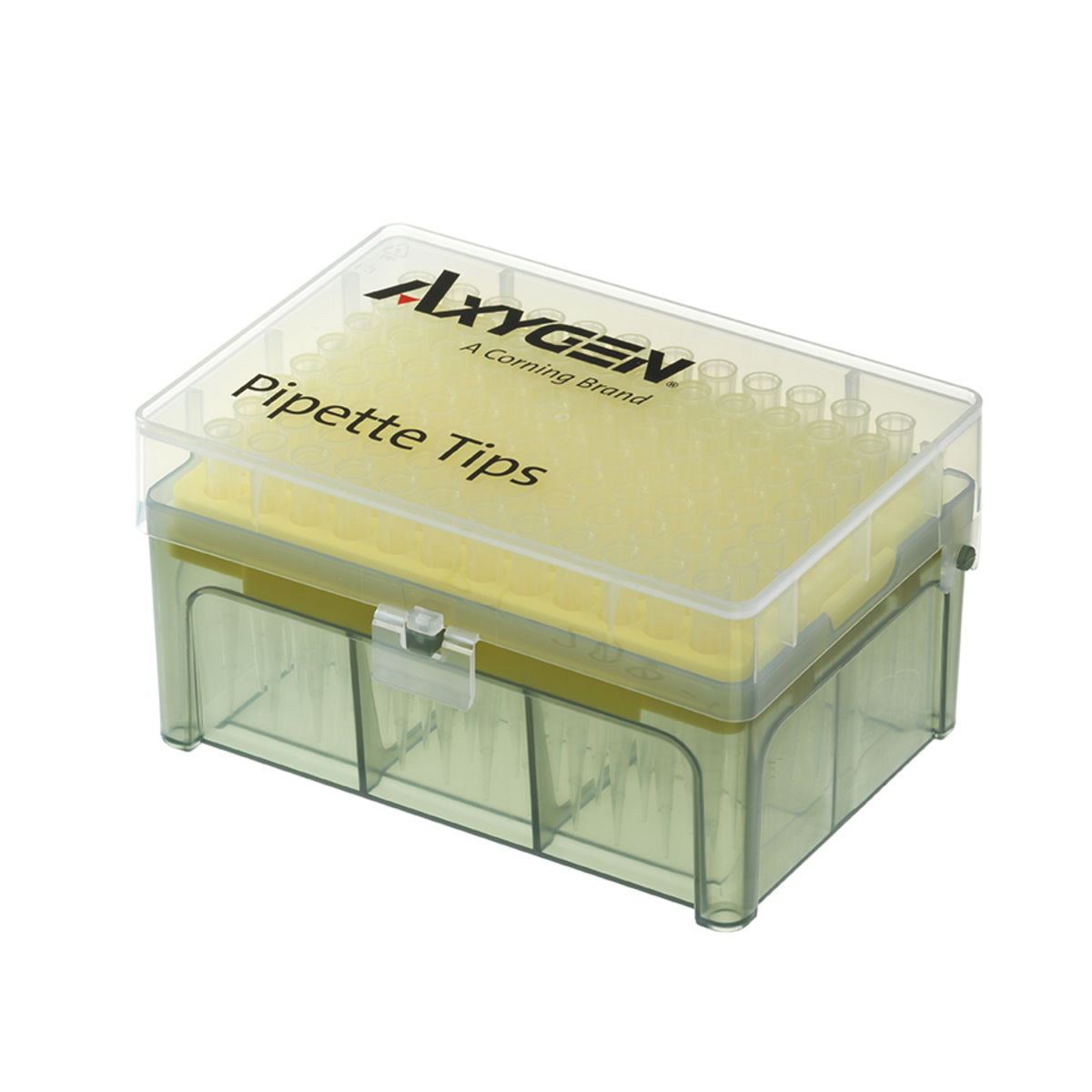 Axygen® 200 µL Pipette Tips, Racked, Sterile, 4800/Case, 960/Pack