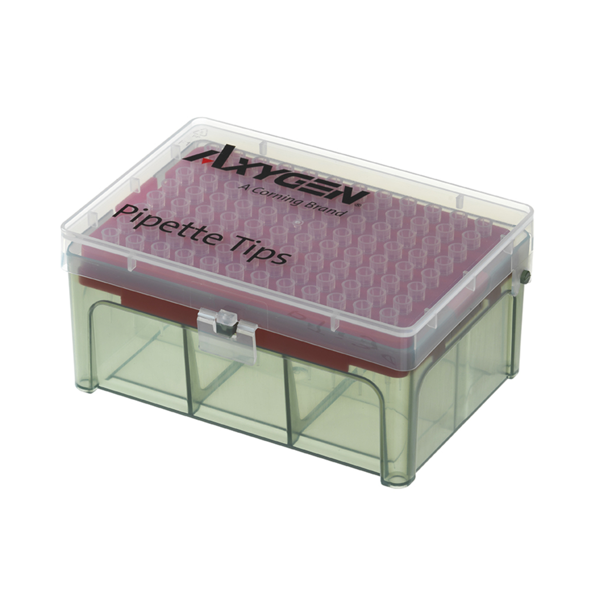 Axygen® 10 µL Pipette Tips, Racked, Sterile, MaxRecovery+™, 4800/Case, 960/Pack