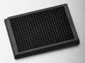 Corning® 384-well Black Round Bottom Polypropylene Not Treated Microplate, 25 per Bag, without Lid, Nonsterile