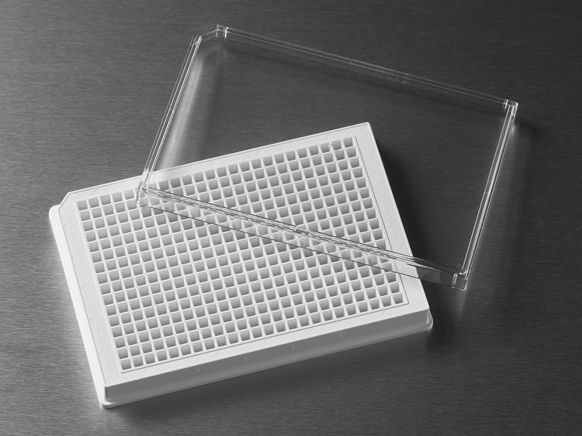 Corning® Low Volume 384well White Flat Bottom Polystyrene TCtreated