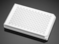Corning® BioCoat® Collagen I 96-well White/Opaque Flat Bottom TC-treated Microplate, with Lid, 5/Case