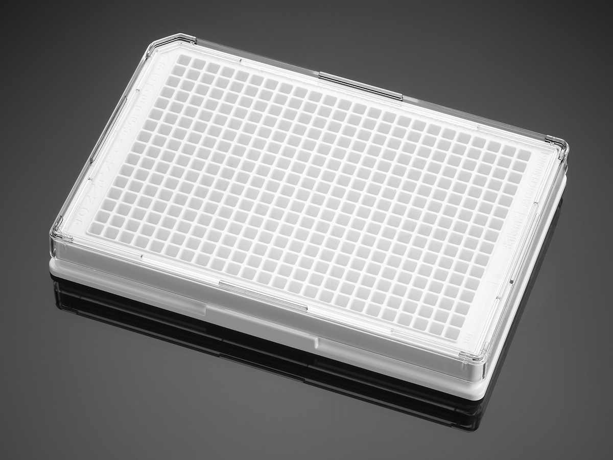 Corning® BioCoat™ Collagen I 384 Well White Flat Bottom Microplate, 20/Pack, 80/Case