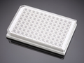 Falcon® 96-well White/Clear Flat Bottom TC-treated Microplate, with Lid, Sterile, 8/Pack, 32/Case