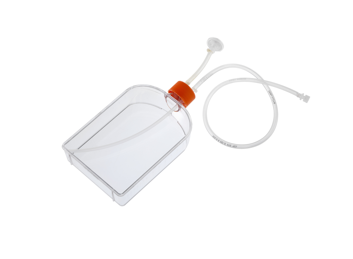 Corning® Closed System Cell Culture Flask with Aseptic Transfer Cap, 175 cm², 4/Case