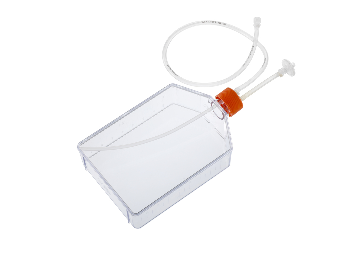 Corning® Closed System Cell Culture Flask with Aseptic Transfer Cap, 225 cm², 4/Case