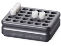 Corning® CoolRack CFT30, Holds 30 Cryogenic Vials or FACS Tubes, with "Gripping" Wells for One-hand Vial Opening/Closing
