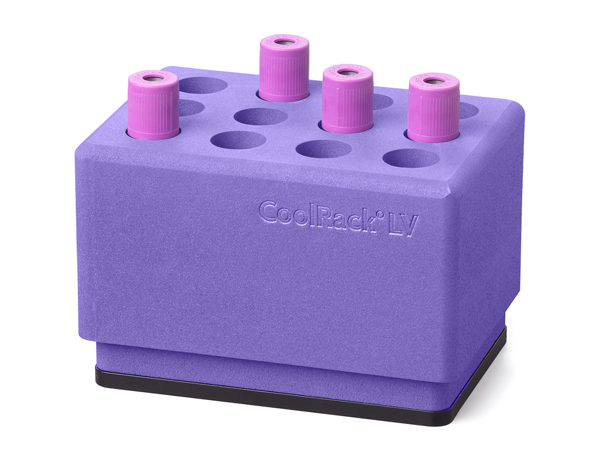Corning® CoolRack LV, Light Weight, Insulated Module for 12 x 13 mm or 16 mm Diameter Tubes