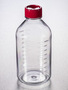  Costar® 1L Traditional Style Polystyrene Storage Bottles with 45 mm Caps