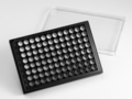 Corning® Elplasia® 96-well Black/Clear Round Bottom Ultra-Low Attachment, Microcavity Microplate, with Lid