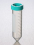 Corning® Gosselin™ Conical Base Tube, 50 mL, PP, with Printed Graduation, Green Cap, Sterile, 25/Bag, 500/Case