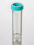 Corning® Gosselin™ Self-standing Tube, 50 mL, PP, with Printed Graduation, Green Cap, Sterile, 25/Bag, 500/Case