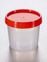 Corning® Gosselin™ Conical Container, 200 mL, PP, Red Screw Cap, Assembled, 200/Case