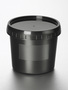Corning® Gosselin™ Conical Container, 200 mL, Black PP, Black Screw Cap, Assembled, 200/Case