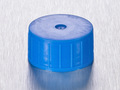 Corning® Gosselin™ Screw Cap for 40 mL Straight Container, Blue PE, 450/Bag, 3150/Case