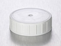 Corning® Gosselin™ Screw Cap for 125 and 180 mL Straight Container, White PE, 100/Bag, 700/Case
