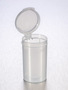 Corning® Gosselin™ Straight Container, 90 mL, PP, Graduated to 80 mL, Hinged cap, Sterile, 350/Case