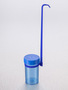 Corning® Gosselin™ Dipper, 180 mL, with Removable Handle, Blue PP with Blue Screw Cap, Sterile, 1/Bag, 100/Case