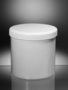 Corning® Gosselin™ Pot, 775 mL, White PP, White Screw Cap with Seal, Assembled, 100/Case