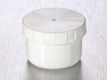 Corning® Gosselin™ Pot, 30 mL, White PP, White Screw Cap, Assembled, 500/Case
