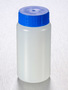 Corning® Gosselin™ Round HDPE Bottle, 150 mL, 37 mm Blue Cap with Seal, Assembled, 250/Case