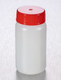 Corning® Gosselin™ Round HDPE Bottle, 50 mL, 27 mm Red Cap, Assembled, 600/Case