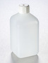 Corning® Gosselin™ Square HDPE Bottle, 500 mL, 20 mm White Cap, Assembled, 100/Case
