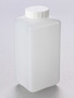 Corning® Gosselin™ 方形HDPE瓶，2 L，带刻度，58 mm带密封圈白色盖，预装，灭菌，50/箱