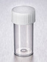 Corning® Gosselin™ Straight Container, 40 mL, PP, White Screw Cap, Assembled, Sterile, 100/Bag, 1000/Case