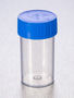 Corning® Gosselin™ Straight Container, 60 mL, PP, Blue Screw Cap, Assembled, Sterile, 70/Bag, 700/Case