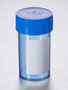 Corning® Gosselin™ Straight Container, 60 mL, Blue PP with White Label, Blue Screw Cap, Assembled, Sterile, 70/Bag, 700/Case