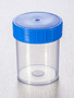 Corning® Gosselin™ Straight Container, 125 mL, PP, Blue Screw Cap, Assembled, Sterile, 380/Case