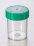 Corning® Gosselin™ Straight Container, 125 mL, PP, Green Screw Cap, Assembled, Sterile, 380/Case