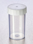 Corning® Gosselin™ Straight Container, 180 mL, PP, White Screw Cap, Assembled, Sterile, 264/Case