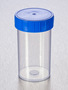 Corning® Gosselin™ Straight Container, 180 mL, PP, Blue Screw Cap, Assembled, 264/Case