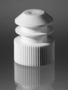 Corning® Gosselin™ Winged Plug, White LDPE, 2500/Bag, 15000/Case
