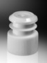 Corning® Gosselin™ Winged Plug, White LDPE, 1500/Bag, 6000/Case